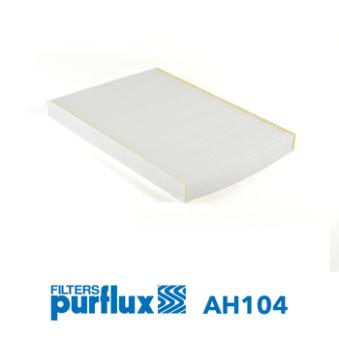 Filtre, air de l'habitacle PURFLUX AH104