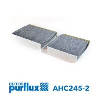 Filtre, air de l'habitacle PURFLUX AHC245-2