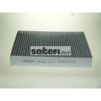 Filtre, air de l'habitacle PURFLUX AHC353