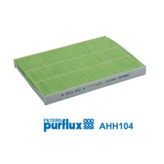 Filtre, air de l'habitacle PURFLUX AHH104