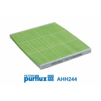 Filtre, air de l'habitacle PURFLUX AHH244