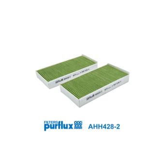 Filtre, air de l'habitacle PURFLUX AHH428-2