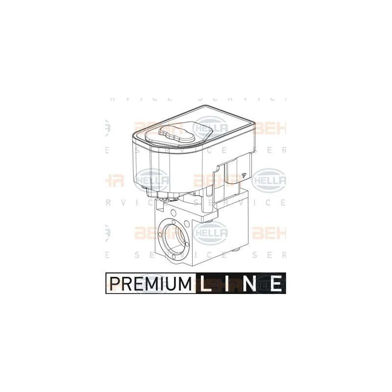 Détendeur, climatisation BEHR HELLA SERVICE 8UW 351 008-391