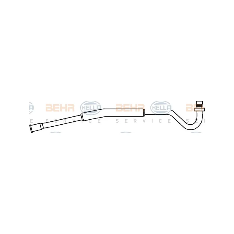 Conduite à haute/basse pression, climatisation BEHR HELLA SERVICE 9GS 351 337-181