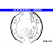 Jeu de mâchoires de frein ATE 03.0137-0536.2 - Visuel 1
