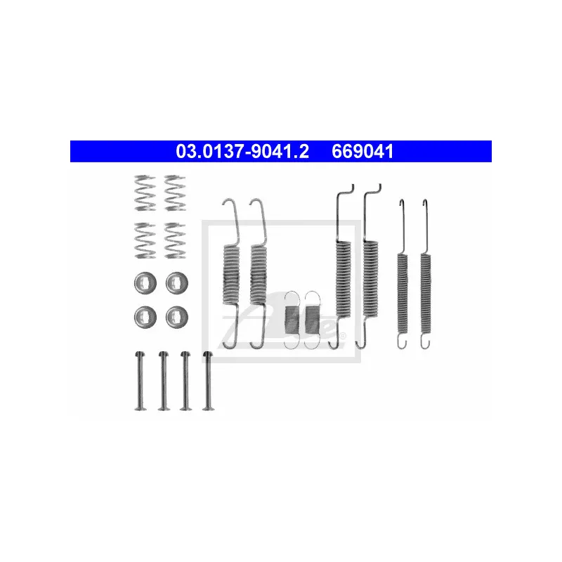 Kit d'accessoires, mâchoire de frein ATE 03.0137-9041.2