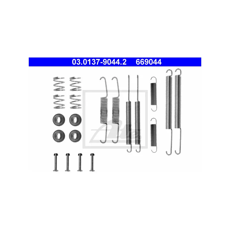 Kit d'accessoires, mâchoire de frein ATE 03.0137-9044.2
