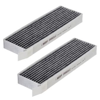 Filtre, air de l'habitacle HENGST FILTER E6902LC-2