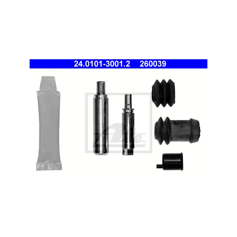 Kit d'accessoires, étrier de frein ATE 24.0101-3001.2