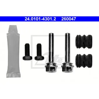 Kit d'accessoires, étrier de frein ATE 24.0101-4301.2