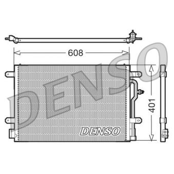 Condenseur, climatisation DENSO DCN02012