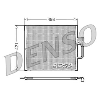 Condenseur, climatisation DENSO DCN05015