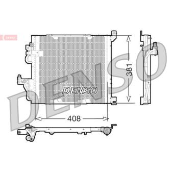 Condenseur, climatisation DENSO DCN20012