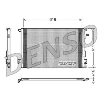 Condenseur, climatisation DENSO DCN20031