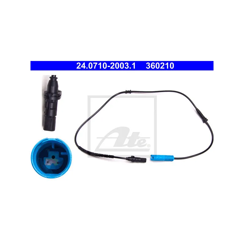 Capteur, vitesse de roue ATE 24.0710-2003.1