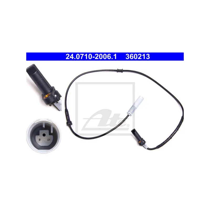 Capteur, vitesse de roue ATE 24.0710-2006.1