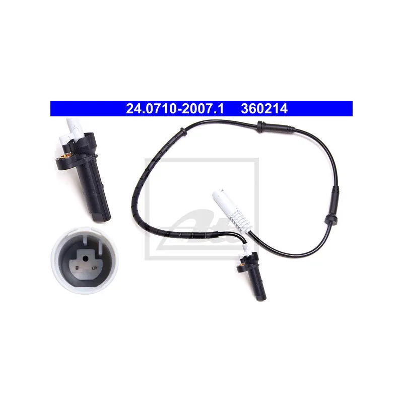 Capteur, vitesse de roue ATE 24.0710-2007.1