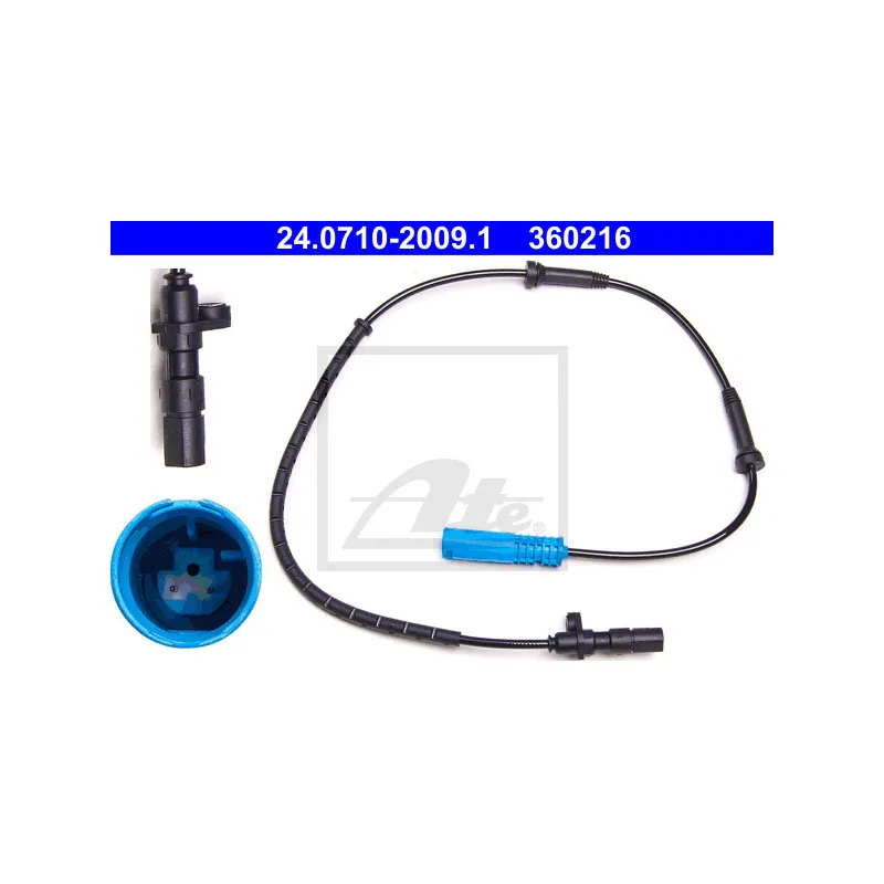 Capteur, vitesse de roue ATE 24.0710-2009.1