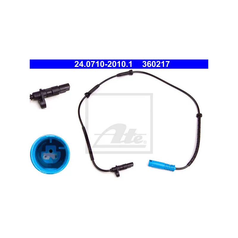 Capteur, vitesse de roue ATE 24.0710-2010.1