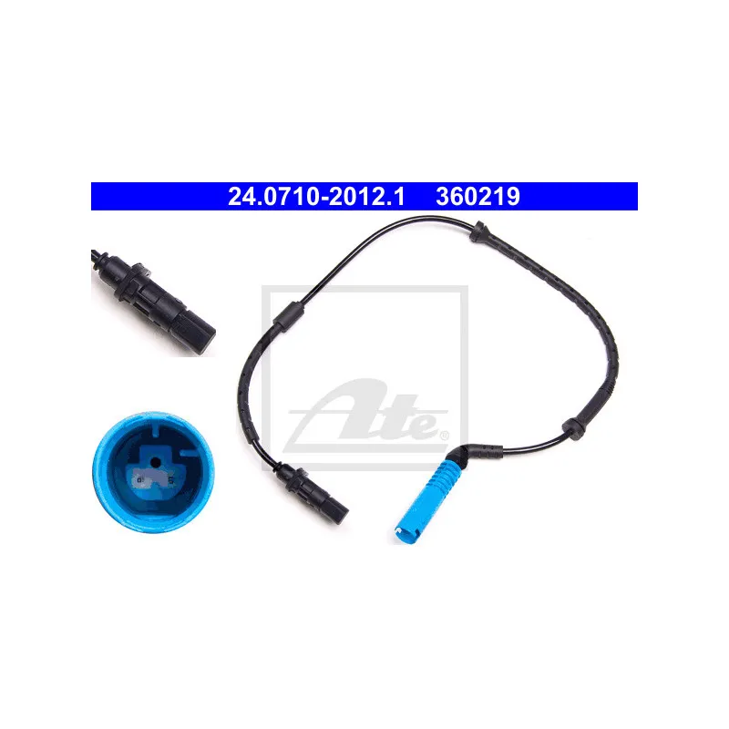 Capteur, vitesse de roue ATE 24.0710-2012.1