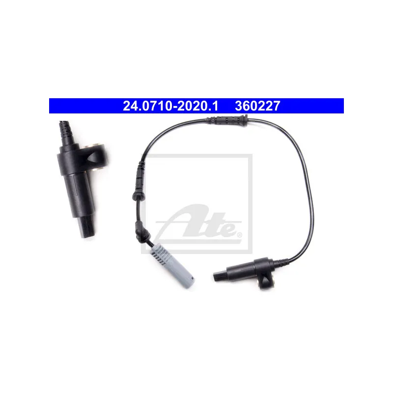 Capteur, vitesse de roue ATE 24.0710-2020.1