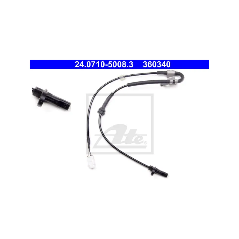 Capteur, vitesse de roue ATE 24.0710-5008.3