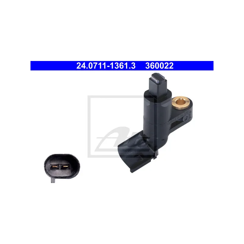 Capteur, vitesse de roue ATE 24.0711-1361.3