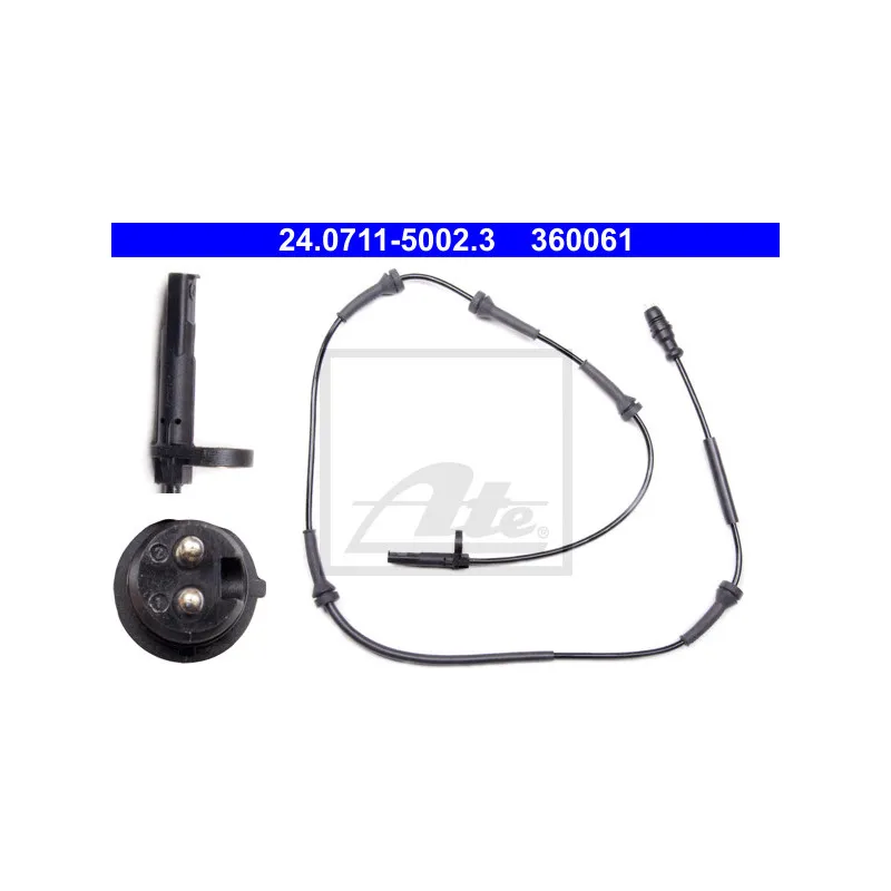 Capteur, vitesse de roue ATE 24.0711-5002.3