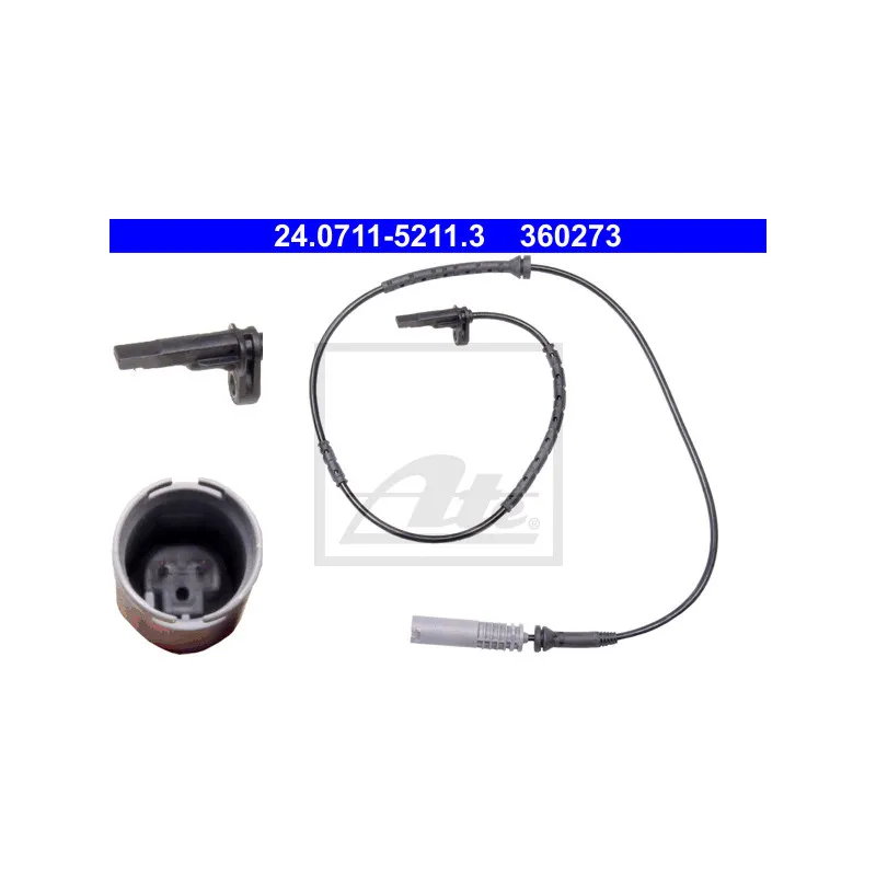 Capteur, vitesse de roue ATE 24.0711-5211.3