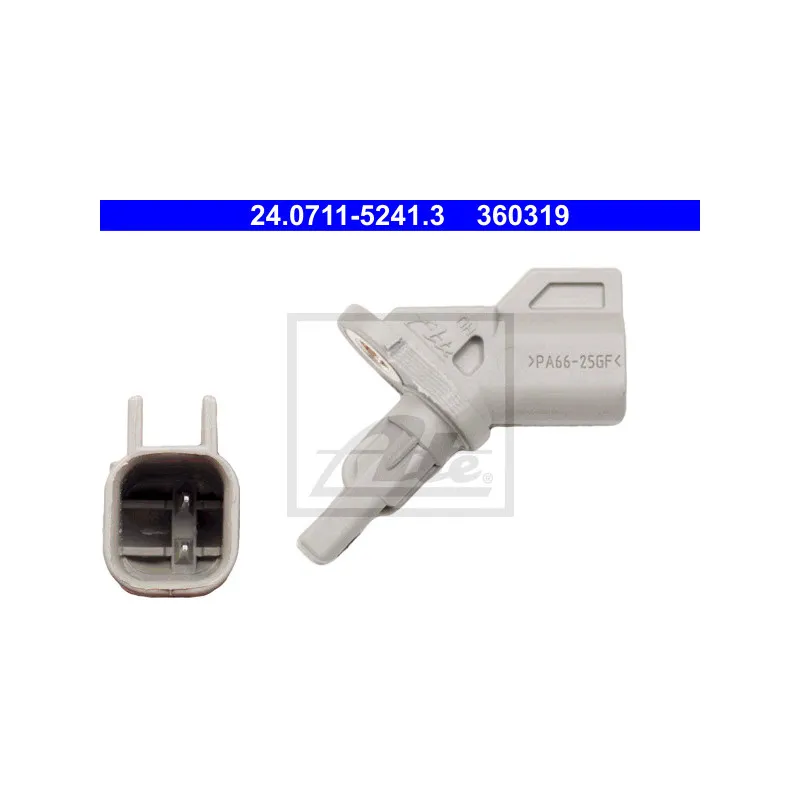 Capteur, vitesse de roue ATE 24.0711-5241.3