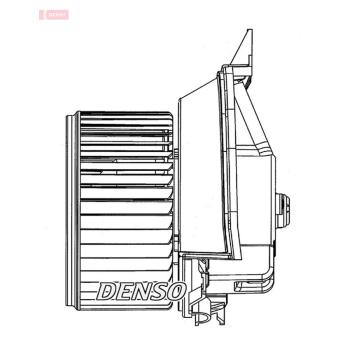Pulseur d'air habitacle DENSO DEA09203