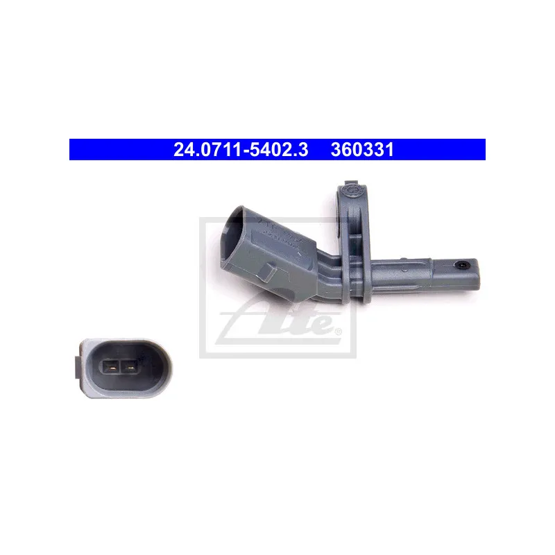 Capteur, vitesse de roue ATE 24.0711-5402.3