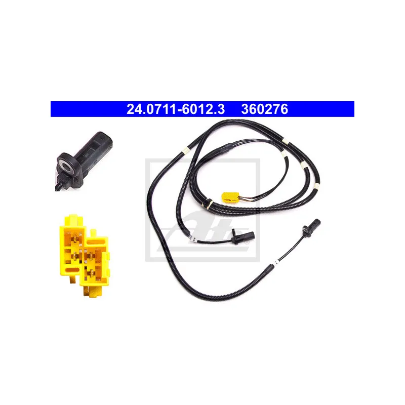 Capteur, vitesse de roue ATE 24.0711-6012.3