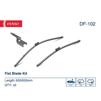 Kit balais d'essuie-glace DENSO