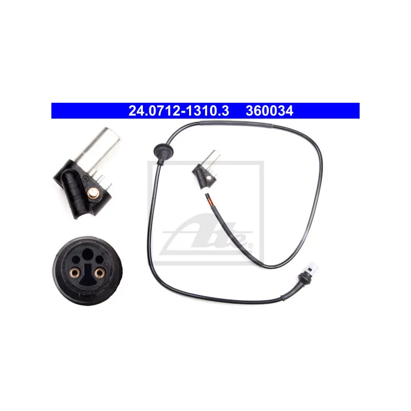 Capteur, vitesse de roue ATE 24.0712-1310.3