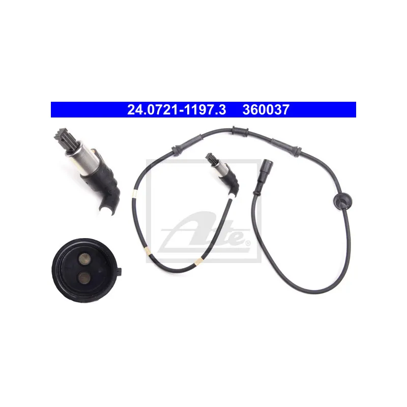 Capteur, vitesse de roue ATE 24.0721-1197.3