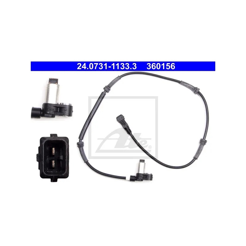 Capteur, vitesse de roue ATE 24.0731-1133.3