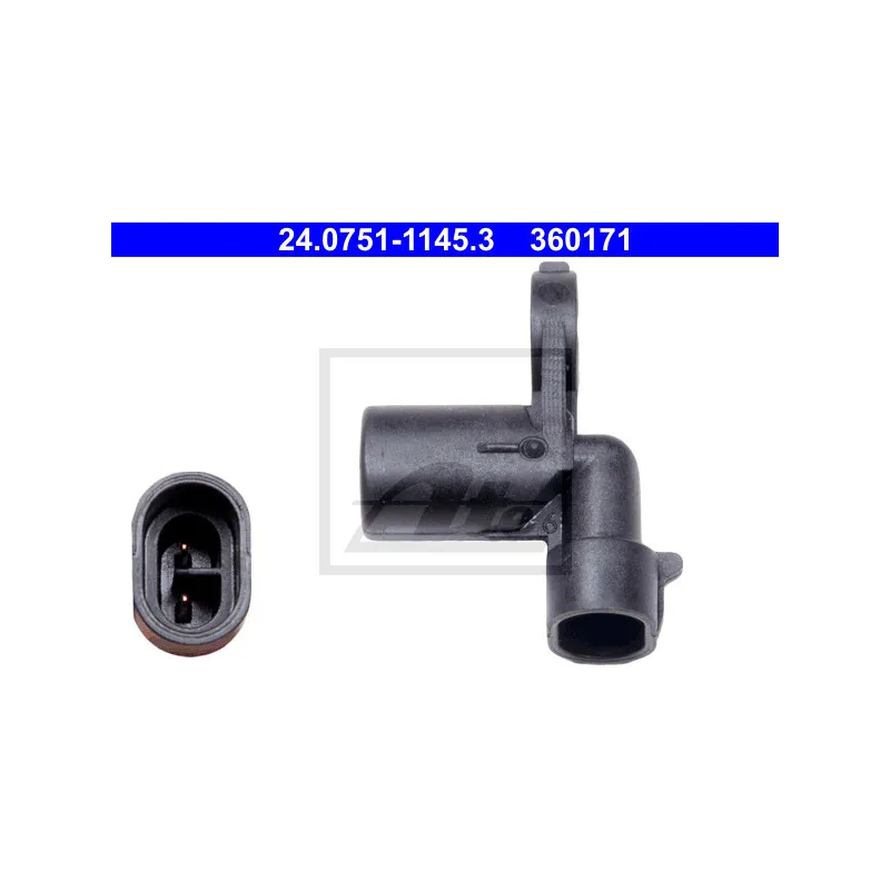 Capteur, vitesse de roue ATE 24.0751-1145.3
