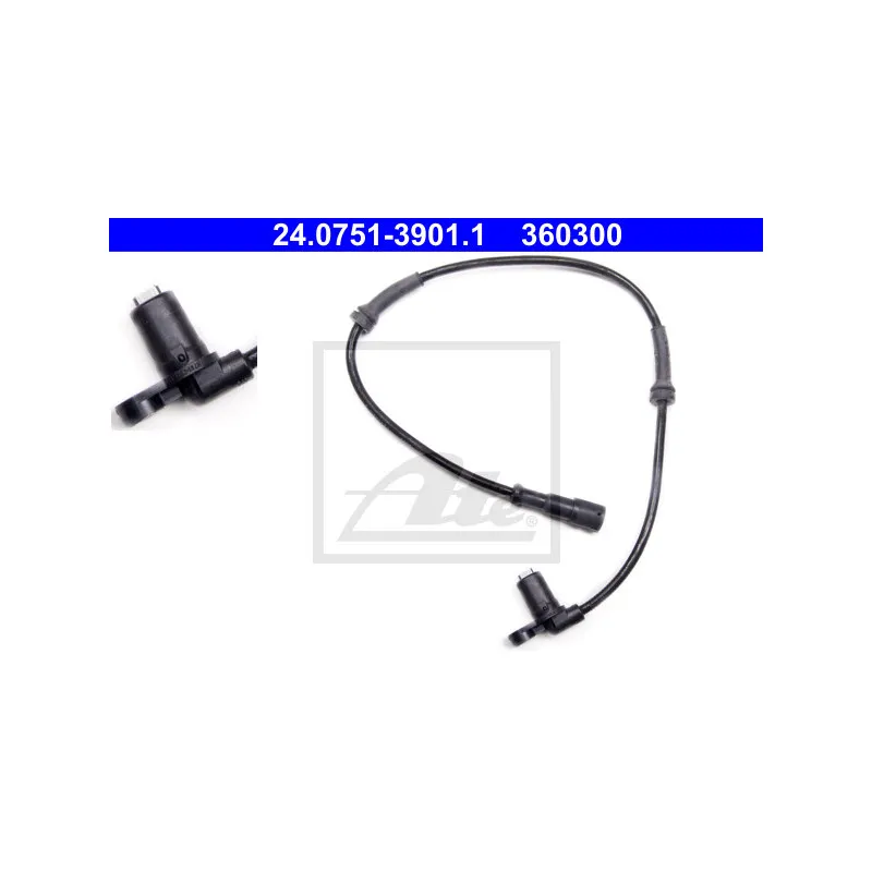Capteur, vitesse de roue ATE 24.0751-3901.1