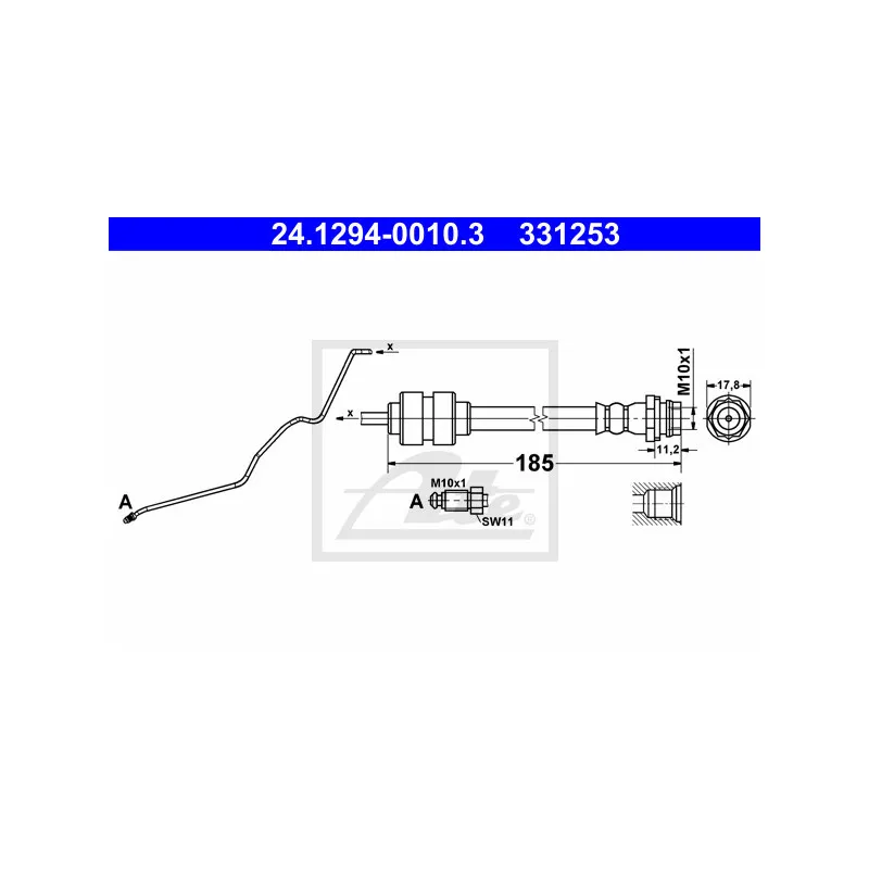 Flexible de frein ATE 24.1294-0010.3