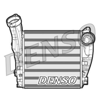 Intercooler, échangeur DENSO DIT28010