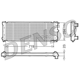 Radiateur, refroidissement du moteur DENSO DRM32026