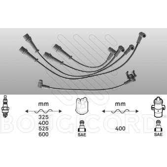 Kit de câbles d'allumage EFI AUTOMOTIVE