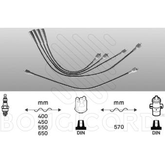 Kit de câbles d'allumage EFI AUTOMOTIVE