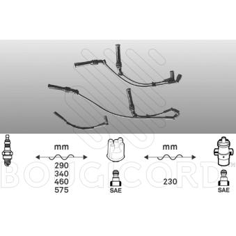 Kit de câbles d'allumage EFI AUTOMOTIVE