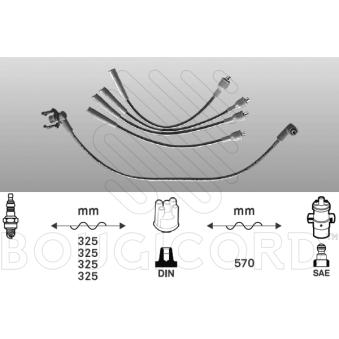 Kit de câbles d'allumage EFI AUTOMOTIVE