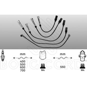 Kit de câbles d'allumage EFI AUTOMOTIVE 7247