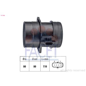 Débitmètre de masse d'air FACET