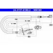 Tirette à câble, frein de stationnement ATE 24.3727-0180.2 - Visuel 1