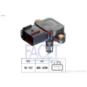 Capteur de pression barométrique, adaptation à l'altitude FACET 10.3077